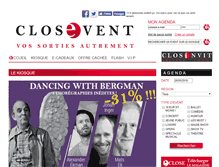Tablet Screenshot of closevent.com